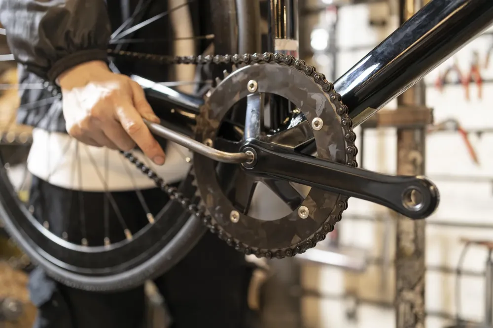 Réparation vélo près de Angerville